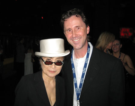 Yoko Ono and John Merchant