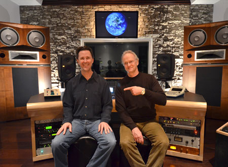 John Merchant and Carl Tatz, studio designer
